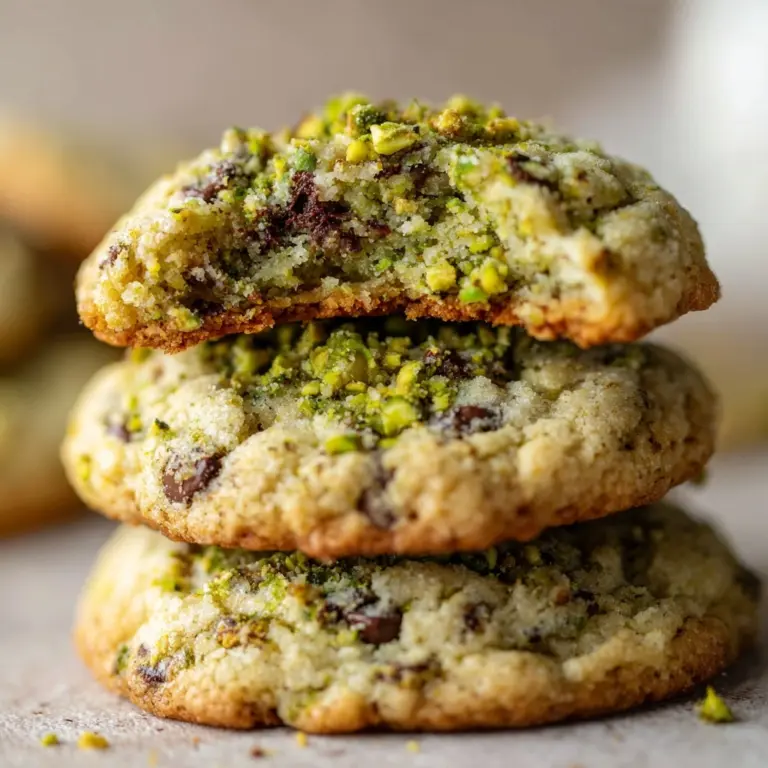 Pistachio Cream Cookies Recipe
