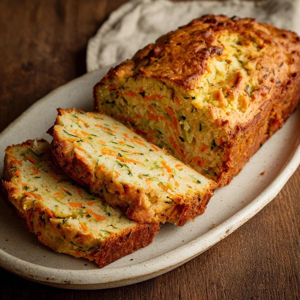 Carrot Apple Zucchini Bread Recipe - Recipe Image