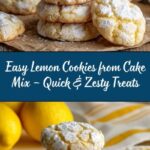 Lemon Cookies From Cake Mix Recipe