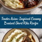 Asian-Inspired Creamy Braised Short Ribs Recipe