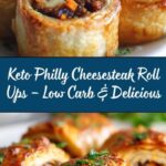 Keto Philly Cheesesteak Roll Ups Recipe