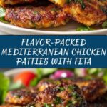 Mediterranean Chicken Patties Recipe