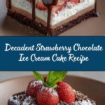 Strawberry Chocolate Fantasy Ice Cream Cake Recipe