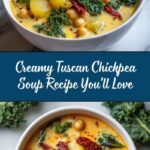 Creamy Tuscan Chickpea Soup Recipe