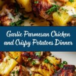 Garlic Parmesan Chicken and Potatoes Recipe