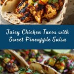Chicken Tacos with Pineapple Salsa Recipe