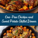 One-Pan Chicken and Sweet Potato Skillet Recipe