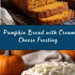 Pumpkin Bread with Cream Cheese Frosting Recipe