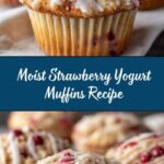 Juicy Strawberry Yogurt Muffins Recipe