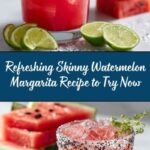Skinny Watermelon Margarita Recipe