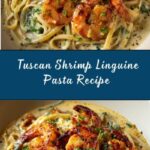 Creamy Tuscan Shrimp Linguine Recipe