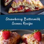 Strawberry Buttermilk Scones Recipe