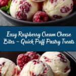 Raspberry Cream Cheese Bites Recipe