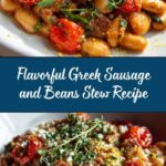 Greek Sausage and Beans Recipe