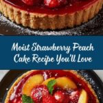 Strawberry Peach Cake Recipe