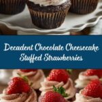 Chocolate Cheesecake Stuffed Strawberries Recipe