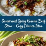 Sweet and Spicy Korean Beef Stew Recipe