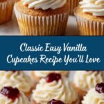 Easy Vanilla Cupcakes Recipe