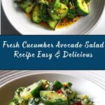 Easy Cucumber Avocado Salad That Everyone Will Love! Recipe