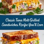 Tuna Melt Grilled Sandwiches Recipe