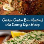 Chicken Cordon Bleu-Inspired Meatloaf with Dijon Gravy Recipe