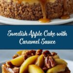 Swedish Apple Cake with Caramel Recipe