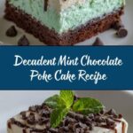 Mint Chocolate Poke Cake Recipe