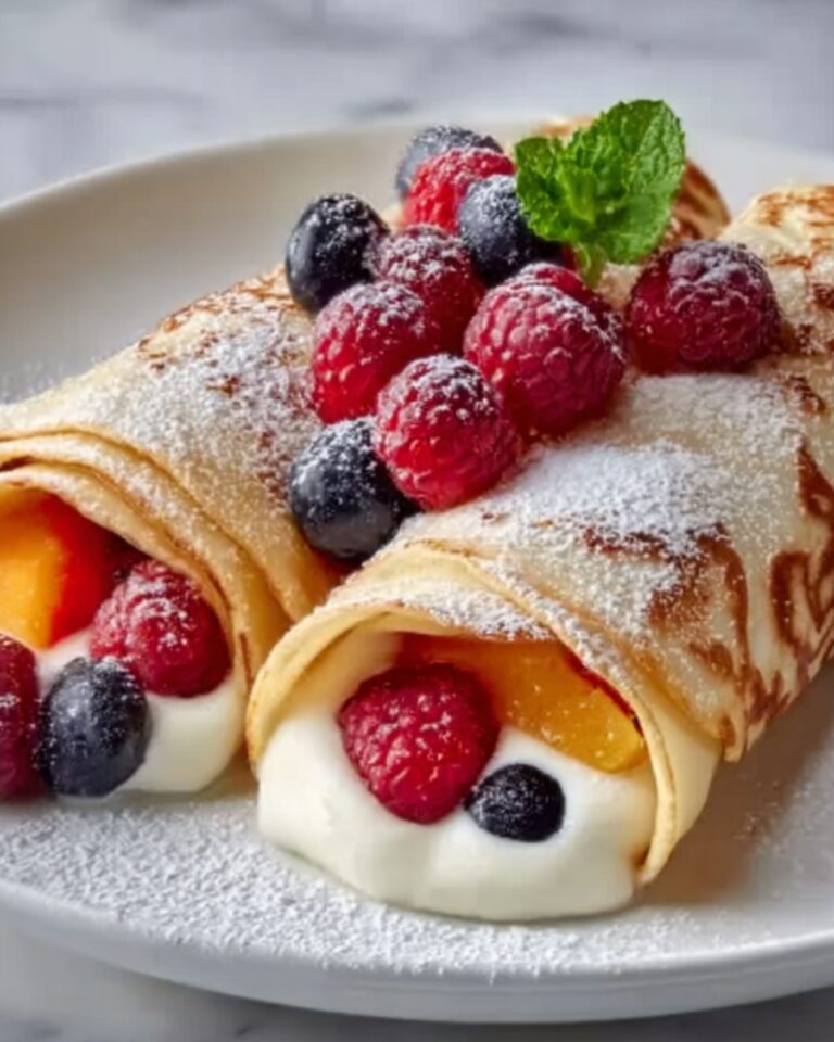 Fruit-Filled Cannoli Recipe