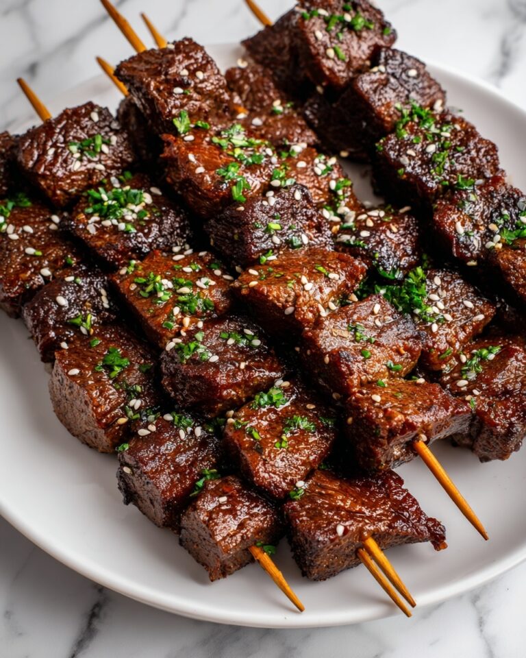 Beef Teriyaki Skewers Recipe