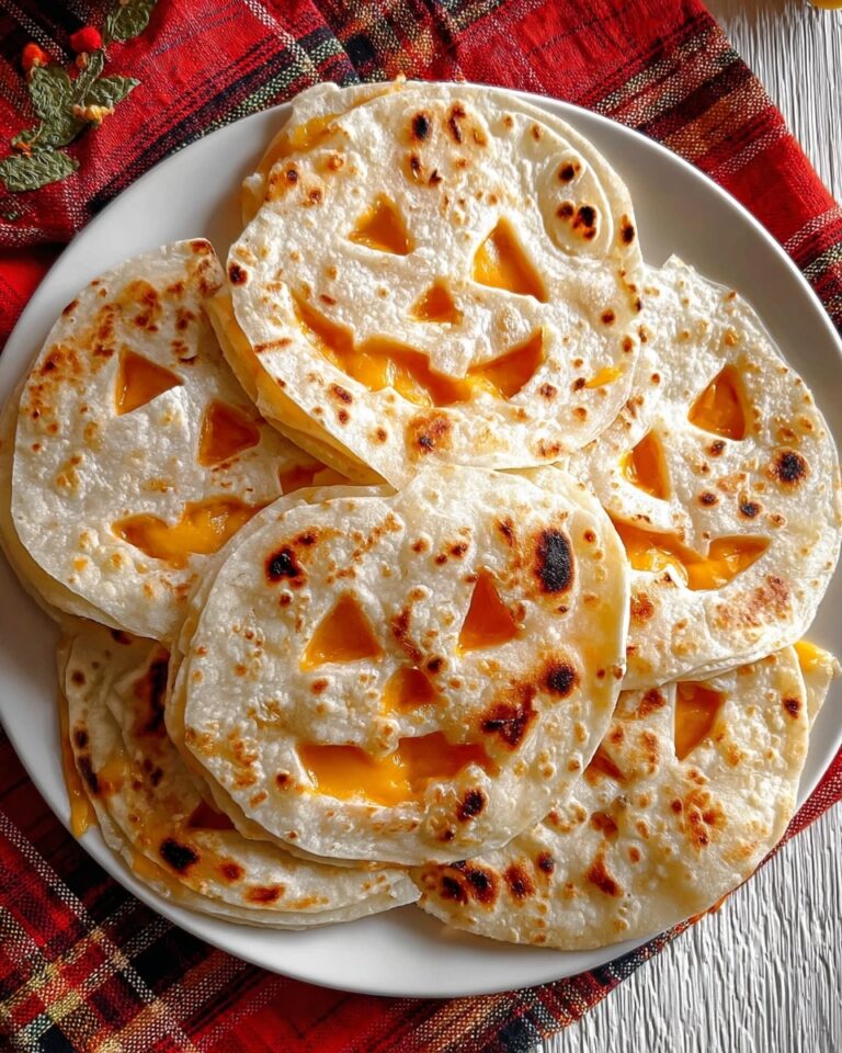 Jack o’ Lantern Quesadillas: A Spooky Halloween Recipe