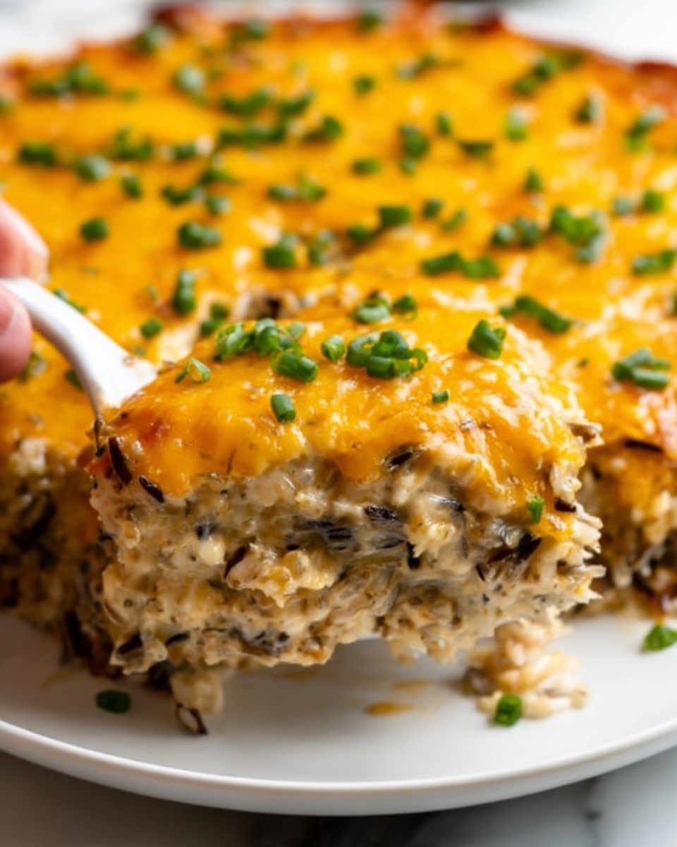 Chicken Wild Rice Casserole Recipe - Recipe Image