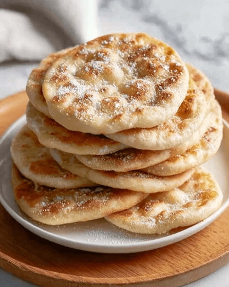 Garlic Butter Flatbread Recipe - Recipe Image