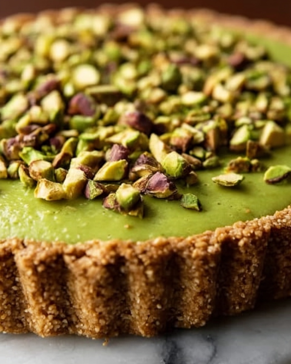 Pistachio Tart with Creamy Pistachio Paste Recipe - Recipe Image