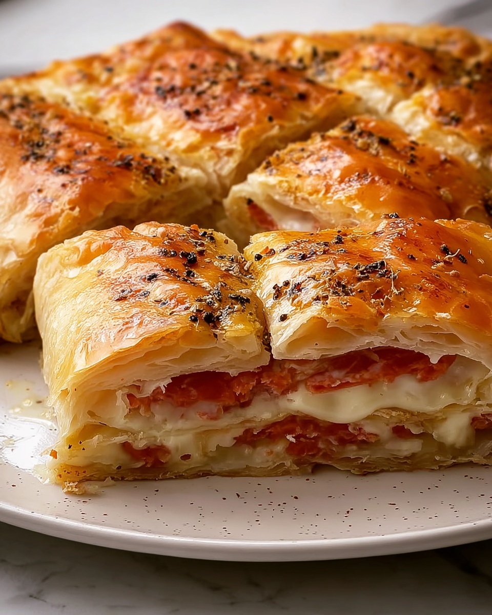 Italian Crescent Roll Sandwich Bake Recipe - Recipe Image