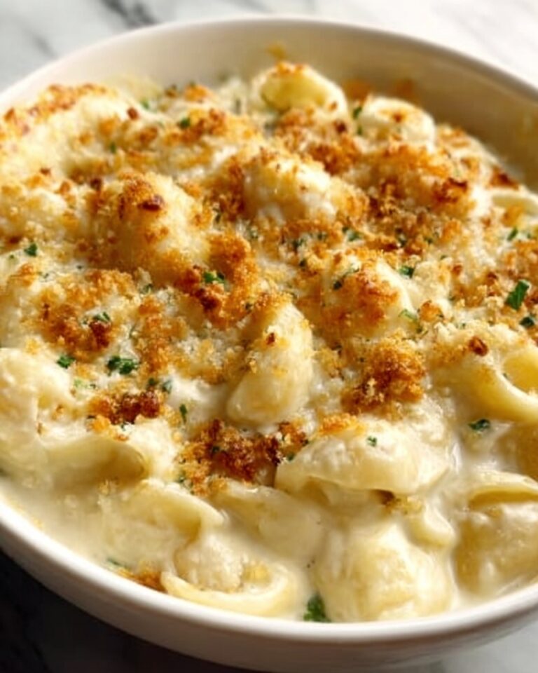 Alfredo Tortellini Bake Recipe
