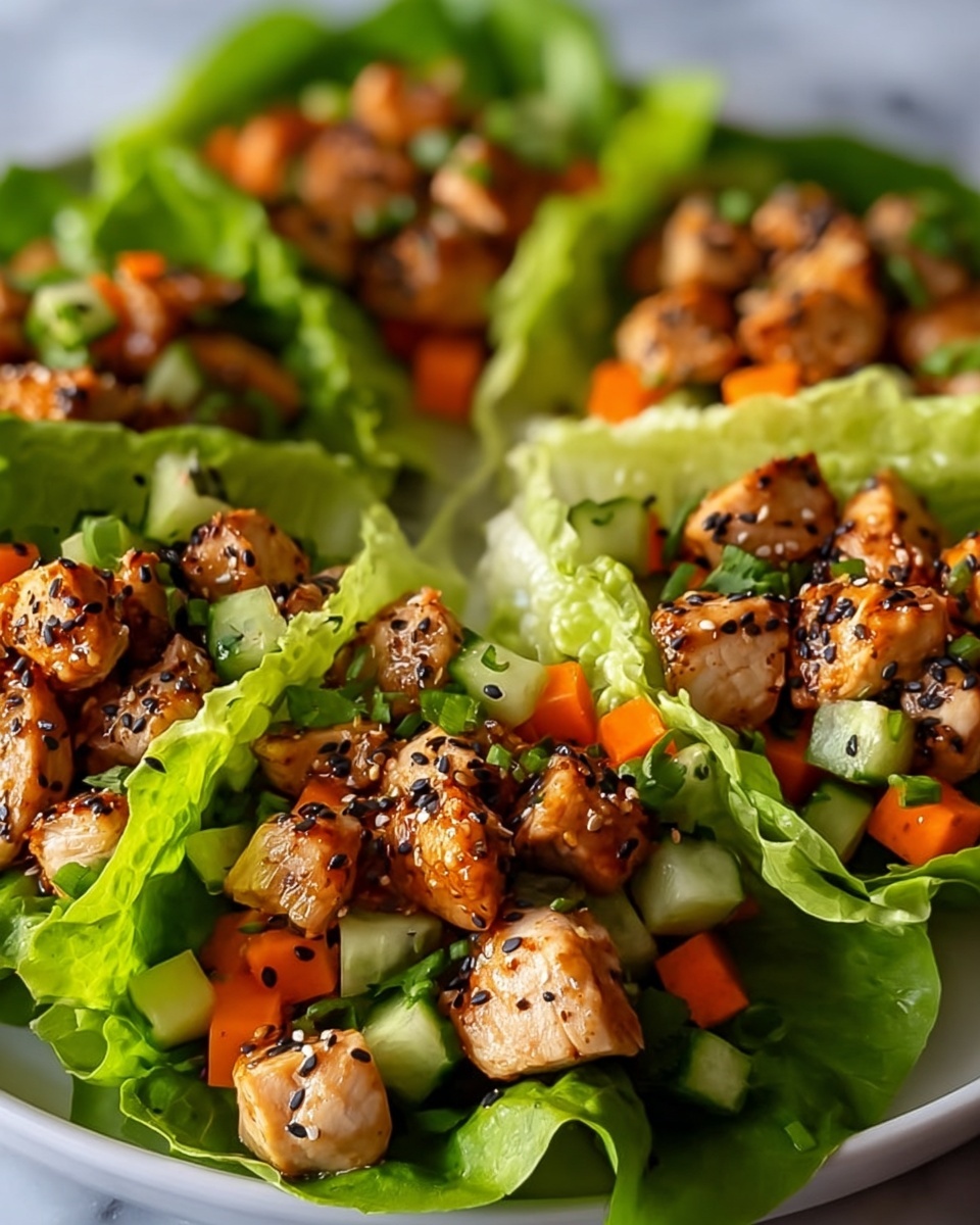 Thai Chicken Lettuce Wraps Recipe - Recipe Image