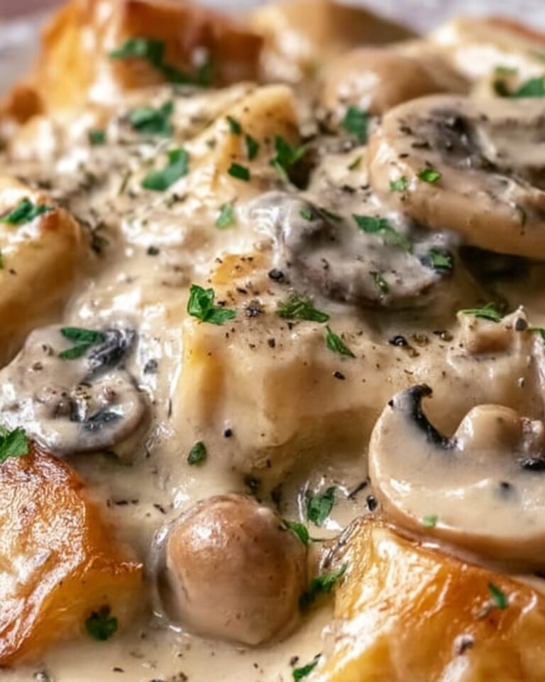 Creamy Chicken and Mushroom Bake Recipe