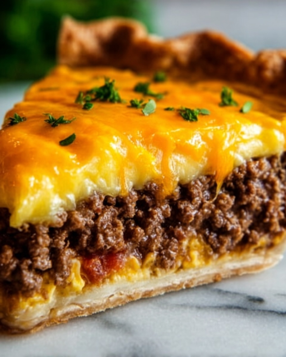 Cheeseburger Pie Recipe - Recipe Image