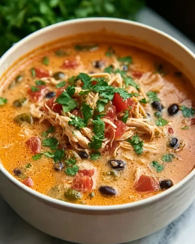 Creamy Chicken Enchilada Soup Recipe