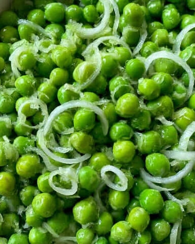 Minty Peas and Onions Recipe