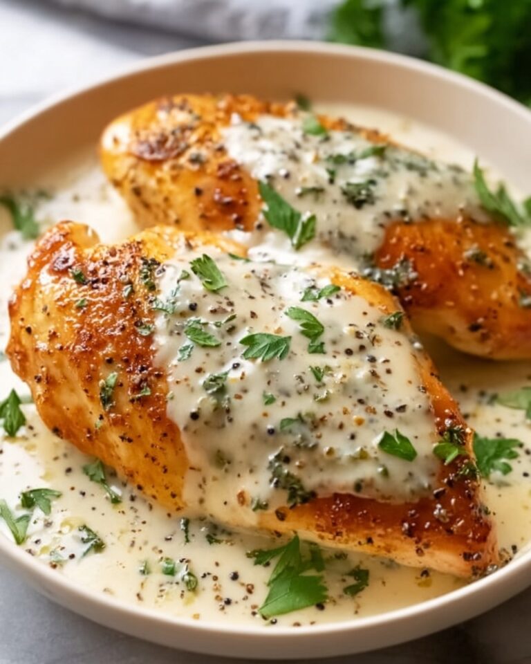 Chicken with Boursin Cream Sauce Recipe