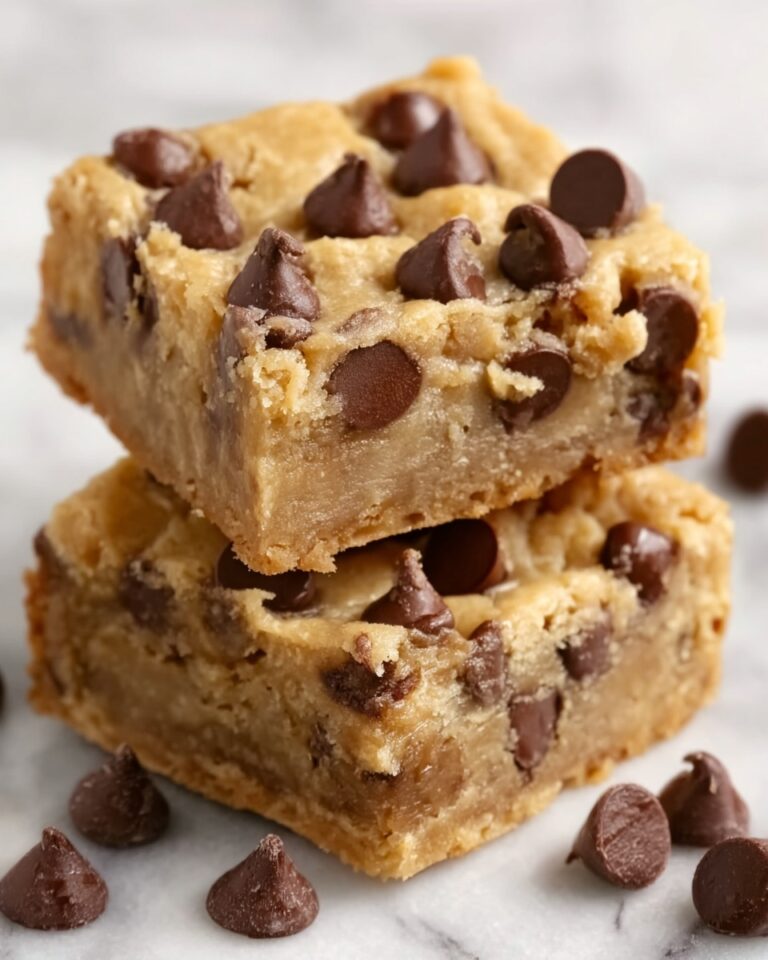 Peanut Butter Chocolate Chip Banana Bars Recipe