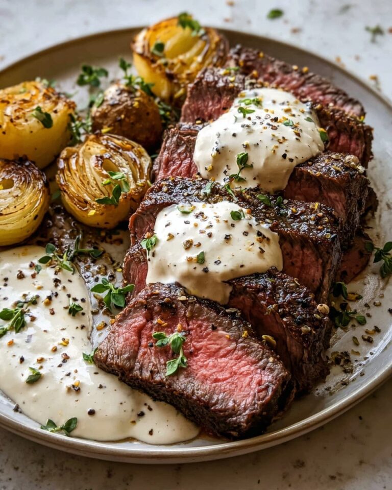 Roasted Beef Tenderloin with Creamy Horseradish Sauce Recipe