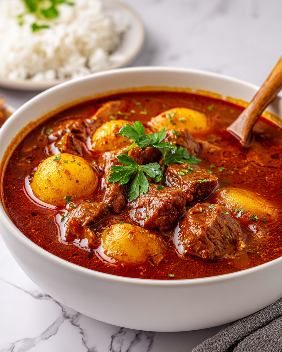 Slow Cooker Beef Massaman Curry: An Amazing Ultimate Recipe - Recipe Image