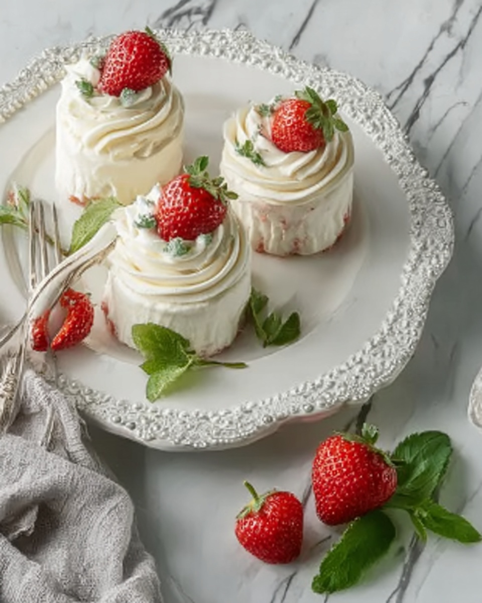 Strawberry Basil Cupcakes Recipe - Recipe Image