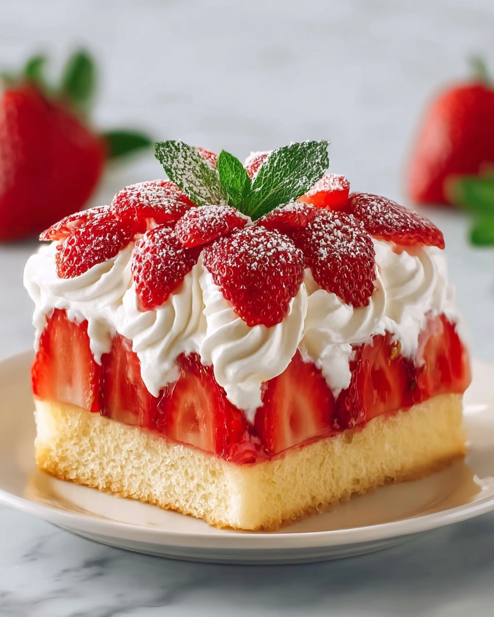 Strawberry Shortcake Dessert Recipe - Recipe Image