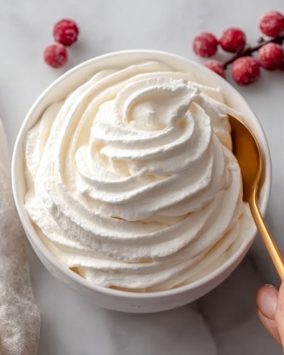 Easy Vanilla Whipped Cream Recipe - Recipe Image