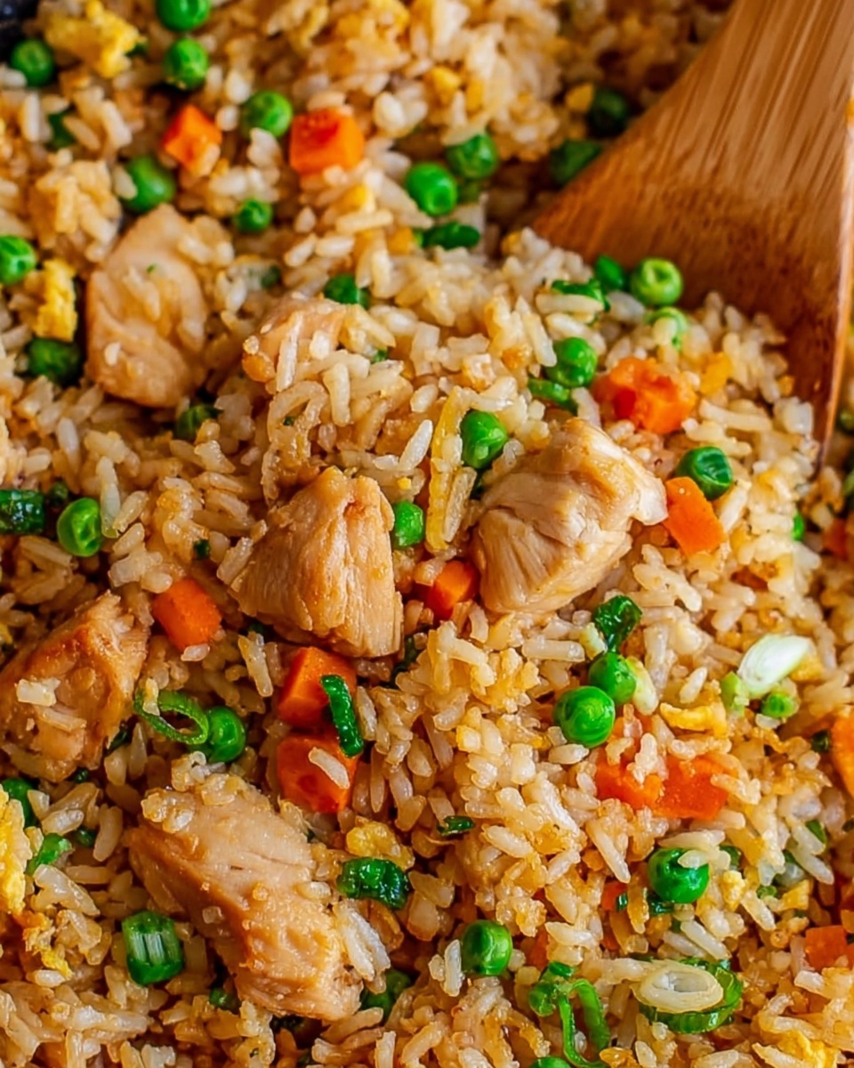 Easy Chicken Fried Rice Recipe - Recipe Image