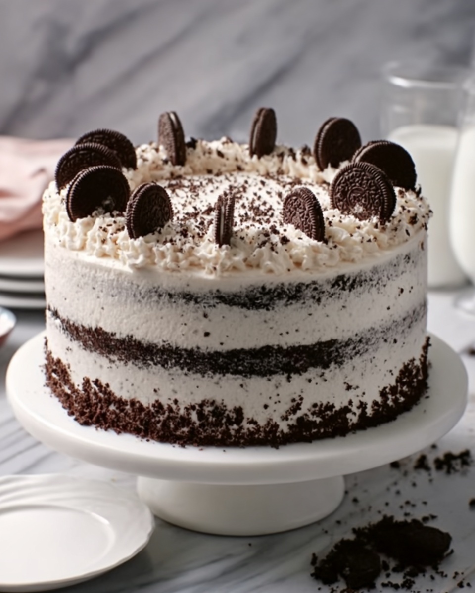 Cookies and Cream Cake Recipe - Recipe Image