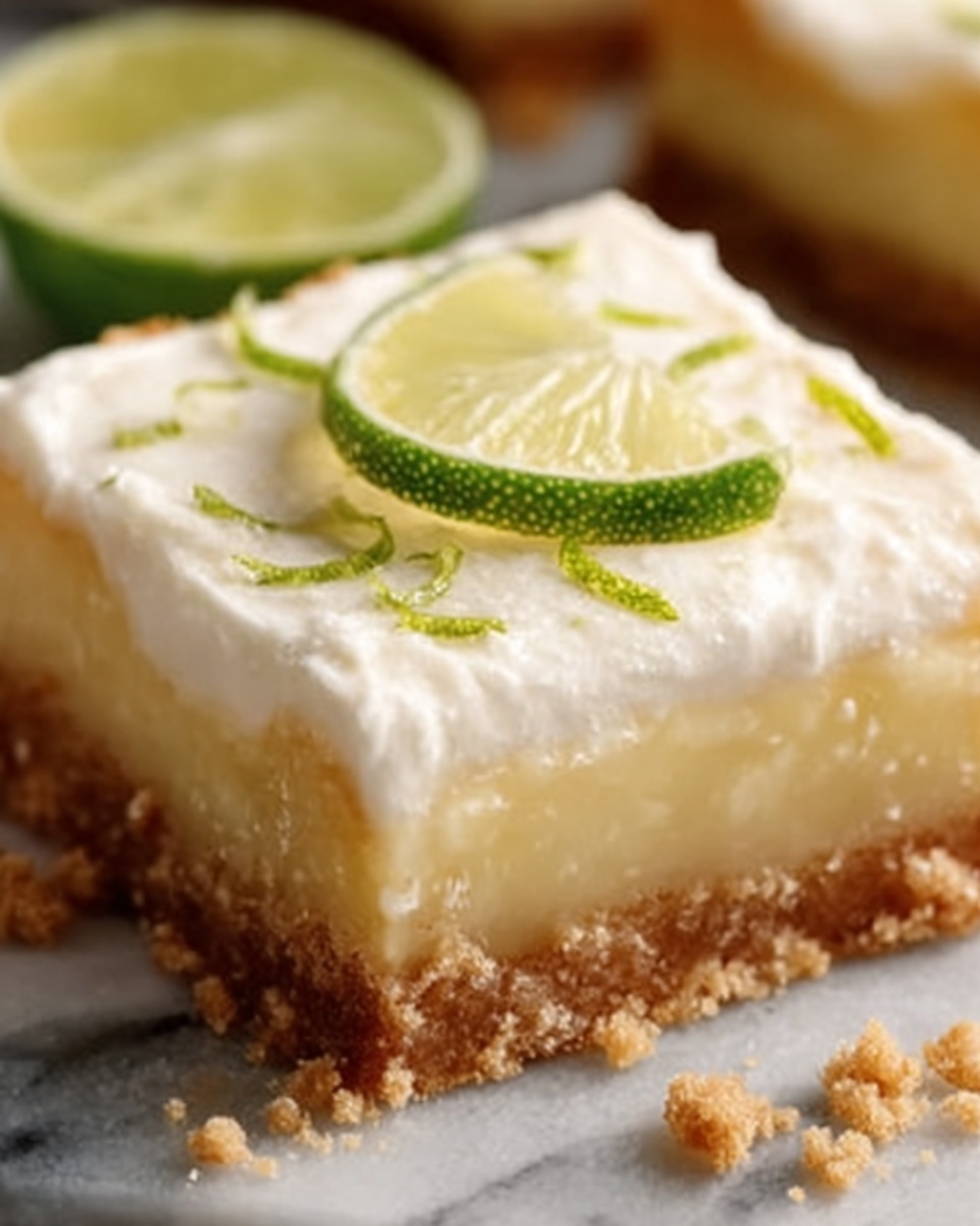 Easy Key Lime Pie Bars Recipe - Recipe Image